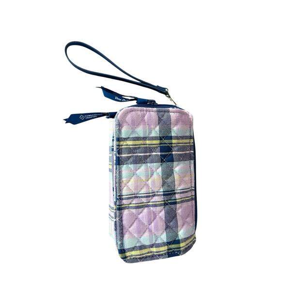 Vera Bradley Handbags - Vera Bradley RFID All In One Plaid Crossbody in Amethyst Plaid